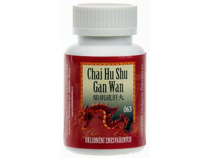 063 - UKĽUDNENIE ZNESVÁRENÝCH -  doplnok stravy | CHAI HU SHU GAN WAN