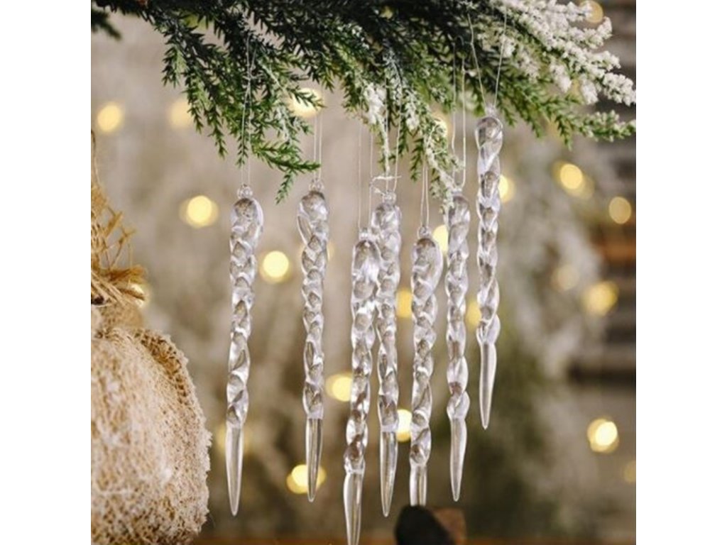 Vianoce - dekorácie - vianočné závesné cencúle - vianočné ozdoby - výpredaj  skladu - TIANO.SK