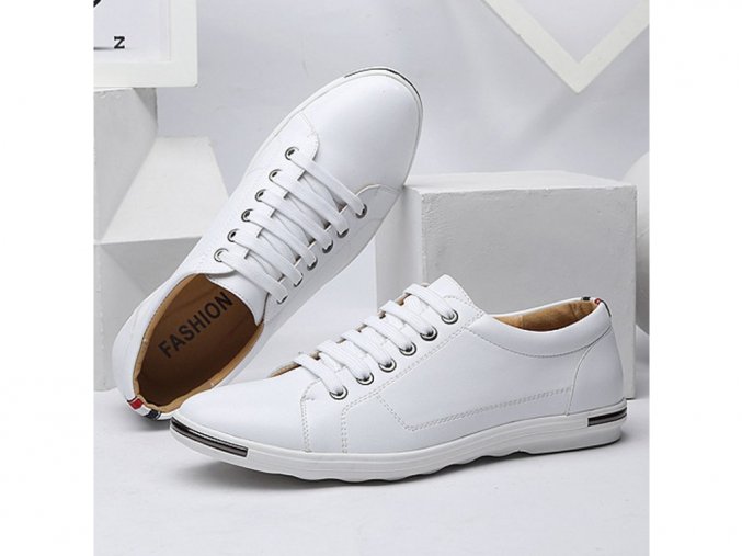 Pánské bílé boty (Vel 45)
