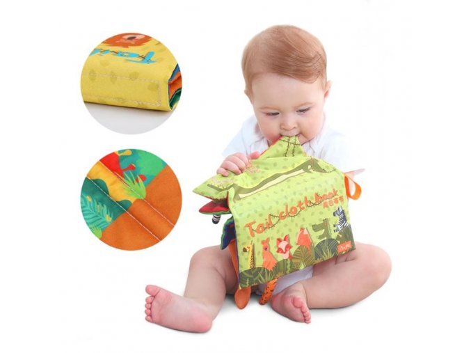 Deti - hračky pre deti - hračky pre novorodencov - látková kniha na hranie - knižka - detská knižka - vianočný darček