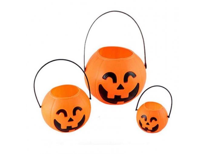 Halloween - halloween tekvica - helloween tekvica na sladkosti v troch veľkostiach - darček pre deti - výpredaj skladu