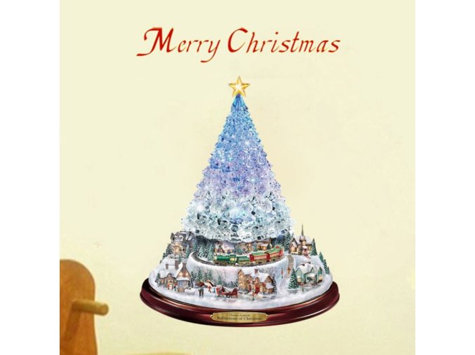 Vianoce - vianočné samolepka na stenu alebo na okno - dekorácie - vianočné dekorácie - dekorácie na stenu
