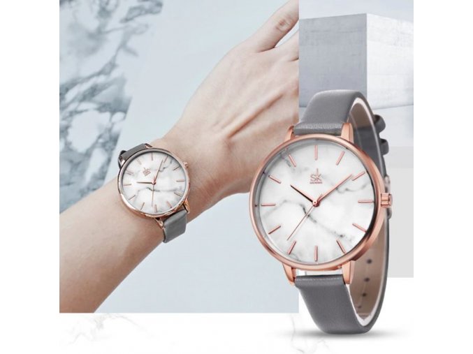 Hodinky - dámske módne hodinky s dvoma varianty pásikov - dámske hodinky - darček pre ženy - vianočné darčeky