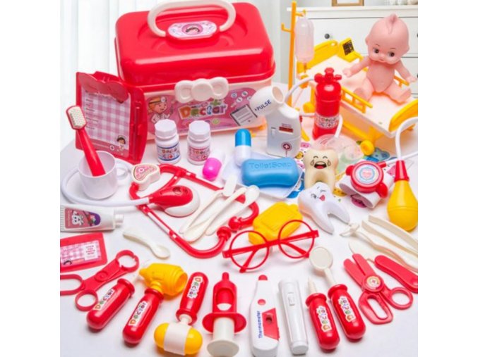 Hračky - detská lekárska súprava 30 ks - vianočný darček - hračky pre deti - výpredaj skladu