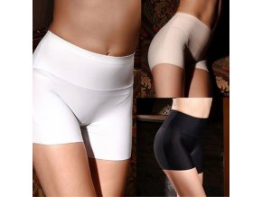Darčeky pre ženy dámske spodné prádlo sťahovacie bielizeň sťahovacie nohavičky - nohavičky s nohavičkami (Farba Biela, Velikost L)