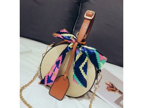 Letná kabelka crossbody v dvoch farbách (Farba Čierna)