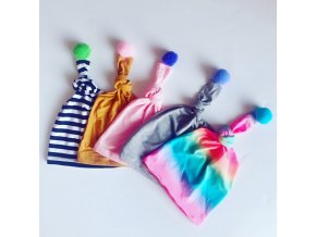 Pre deti detské oblečenie detské čiapky - čiapočka pre novorodenca (Farba Farebná)