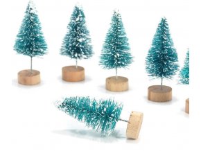 10988 vianocne dekoracie mini vianocne stromceky 12ks ako skvela dekoracia na parapety krb vypredaj skladu