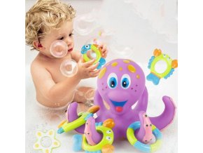 Deti - hračky pre deti - kúpanie - chobotnica - krásna hračka pre deti vhodná aj do vane - zábava