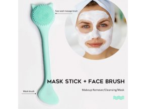Kozmetika - silikónový čistiaca kefka na tvár - čistenie pleti - výpredaj skladu