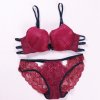 Darčeky pre ženy- dámske erotické spodné prádlo- sexy set podprsenka + nohavičky (Farba Biela, Velikost 70A)