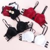 Darčeky pre ženy- dámske erotické spodné prádlo- sexy set podprsenka + nohavičky (Farba Biela, Velikost 70A)