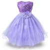Dětské šaty fialové - SLEVA 40% (Velikost 170)