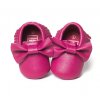 Detské topánky - Detské capáčky pre najmenších s mašlí- viac farieb (Farba Biela, Velikost S)
