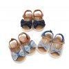 Detské topánočky, sandále pre děvčata- viac farieb (Farba Biela, Velikost S)