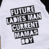 Detský set tepláky a tričko s potlačou Future ladies man current mamas boy (Velikost 12m)