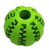 Hračka pro psa - míček pro psy čistící zuby - gumové odolné psí hračky levně (Velikost: S, Barva: žlutá)