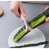 Kuchyňa- praktická škrabka 2v1 na zeleninu/ovocie a kukuricu- VÝPREDAJ SKLADU (Farba Béžová)