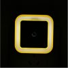 Noční světlo do zásuvky s detektorem intenzity okolního světla (Barva: žlutá)