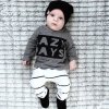 Novorodenecký set- tričko s dlhým rukávom a tepláky Lazy Days (Velikost 12m)