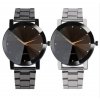 Pánské náramkové hodinky na ruku s kovovým páskem - levný tip na dárek pro muže (Barva: stříbrná)