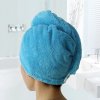 Ručníkový turban na mokré vlasy - ručník velmi dobře absorbuje (Barva: žlutá)