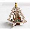 Vánoční dekorace- dřevěné originální Vánoční ozdoby na stromeček 3 varianty (Varianta: 3)