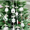 Vánoční dekorace- závěsné dekorace na stromeček nebo okna 3 varianty- VÝPRODEJ SKLADU (Varianta: 3)