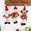 Vianočné dekorácie na zavesenie - Santa, Snehuliak, Sob (Varianta Santa)