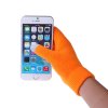 Zimní dotykové rukavice na libovolný mobilní telefon - výběr z 9 barev - SLEVA 50% (Barva Černá)