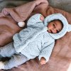 Oblečenie - detské oblečenie - oblečenie pre bábätká - detský zimný chlpatý kabátek- viac farieb - výpredaj skladu