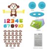 Hračky - matematika - darček k Vianociam - detská hra na rozvoj vzdelania vyvažovanie čísel - darček pre deti