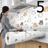 Kuchyňa - tapety - tapety na stenu - samolepiace tapeta - umývateľné tapety - vodotesná tapeta s hliníkovým povrchom vhodná do kuchyne