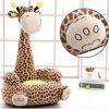 Hračky - plyšové hračky - detské kreslo - detské kreslo v tvare žirafy v dvoch tvaroch - vianočný darček - darček pre deti