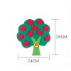 Hračky - montessori - detská matematická hračka pomocou jabĺk - matematika - darček pre deti
