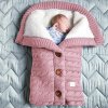 Bábätko - spací vak - pletený spací vak pre bábätká s gombíkmi vo viacerých farbách - deky - kočík - detské kočíky