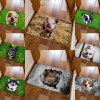 Predložka - rohožka - rohožka s potlačou psov a zvierat - pes - dekorácie - koberec