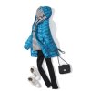 Oblečenie - bunda - dámska páperová bunda s kapucňou vo viacerých farbách - nadmerné veľkosti - zimné bundy