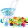Hračky - košík - detský nákupný plastový košík s potravinami - nákupný košík - darček pre deti - výpredaj skladu