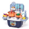 Hračky - detská kuchynka v sade s jedlom a riadom - kuchynka - detská kuchynka - darček pre deti