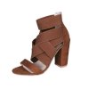 Topánky - dámske topánky - dámske remienkové sandále na podpätku - dámske sandále - darček pre ženu