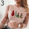 Oblečenie - sveter - dámsky módny sveter v béžovej farbe s rôznymi vzormi - dámske blúzky - dámske tričká