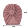 Čiapky - háčkovaný turban pre bábätko ako čiapočka - zimné čiapky - oblečenie pre bábätko - šatky