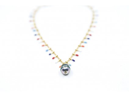 Náhrdelník s tahitsku perlou