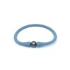 Perlový náramek s pravou tahitskou perlou modrý
