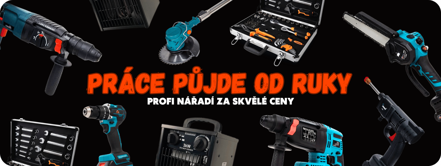 nářadí nejen do dílny až 60% sleva
