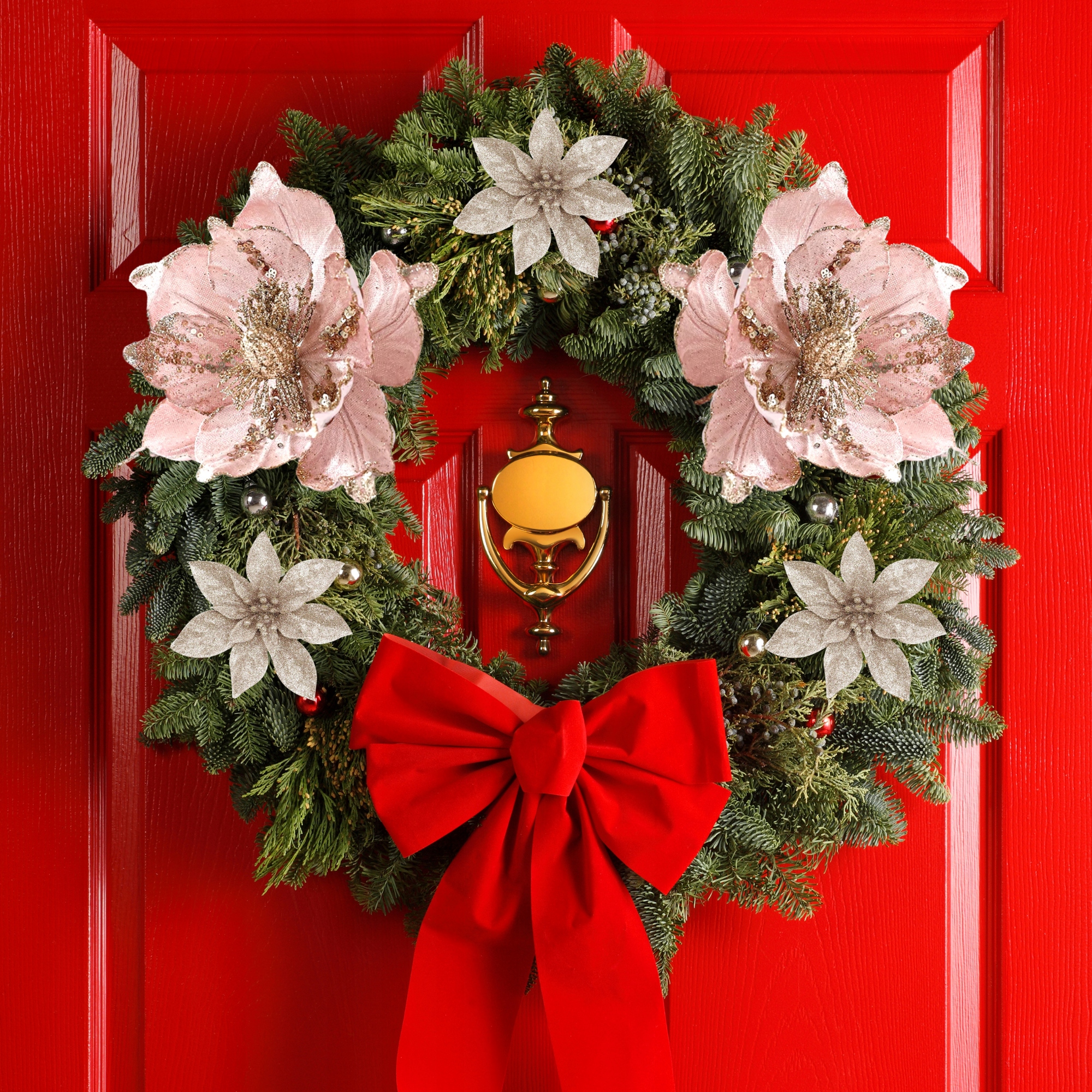 BETLÉMSKÁ HVĚZDA NA VÁNOČNÍ STROMEČEK KVĚTINY DEKORACE VÁNOČNÍ HVĚZDA 6 KS VÁNOCE Kód výrobce SE-GB21