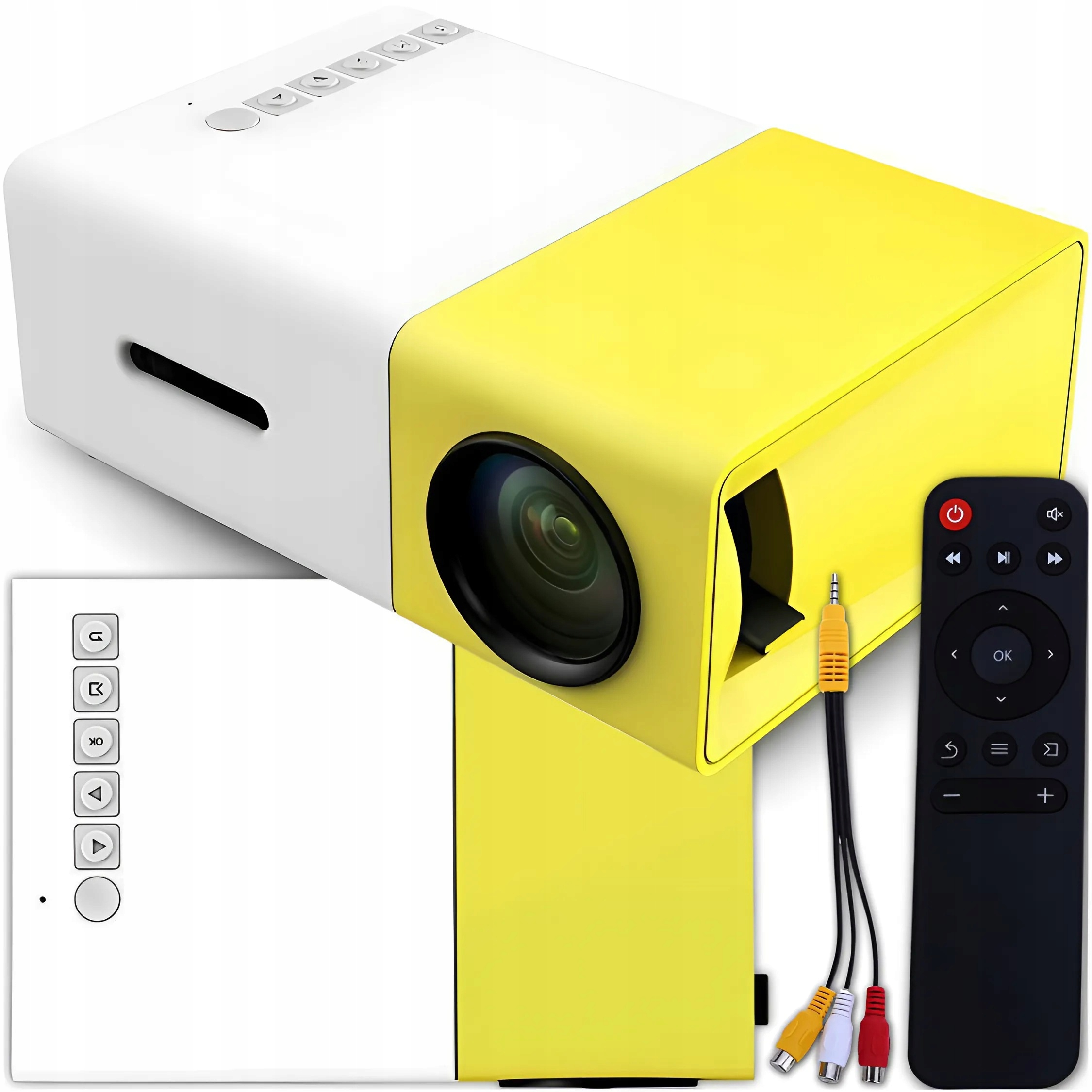 PŘENOSNÝ PROJEKTOR MINI LED FULL HD PRO KINO DOMA POHÁDKOVÉ FILMY EAN (GTIN) 5907419700055