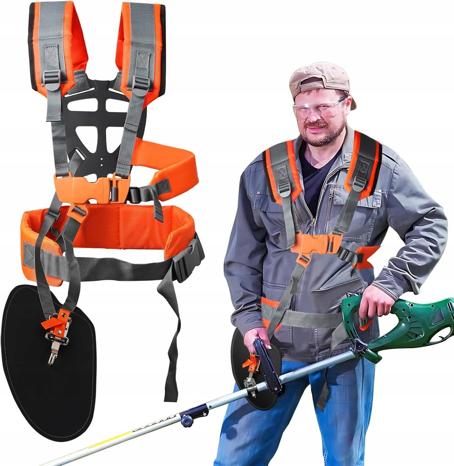 POPRUHY PRO BENZÍNOVOU KOSU VYŽÍNAČE NOSNÉ PÁSY REGULOVATELNÝ POSTROJ Koanni EAN (GTIN) 5903686073083