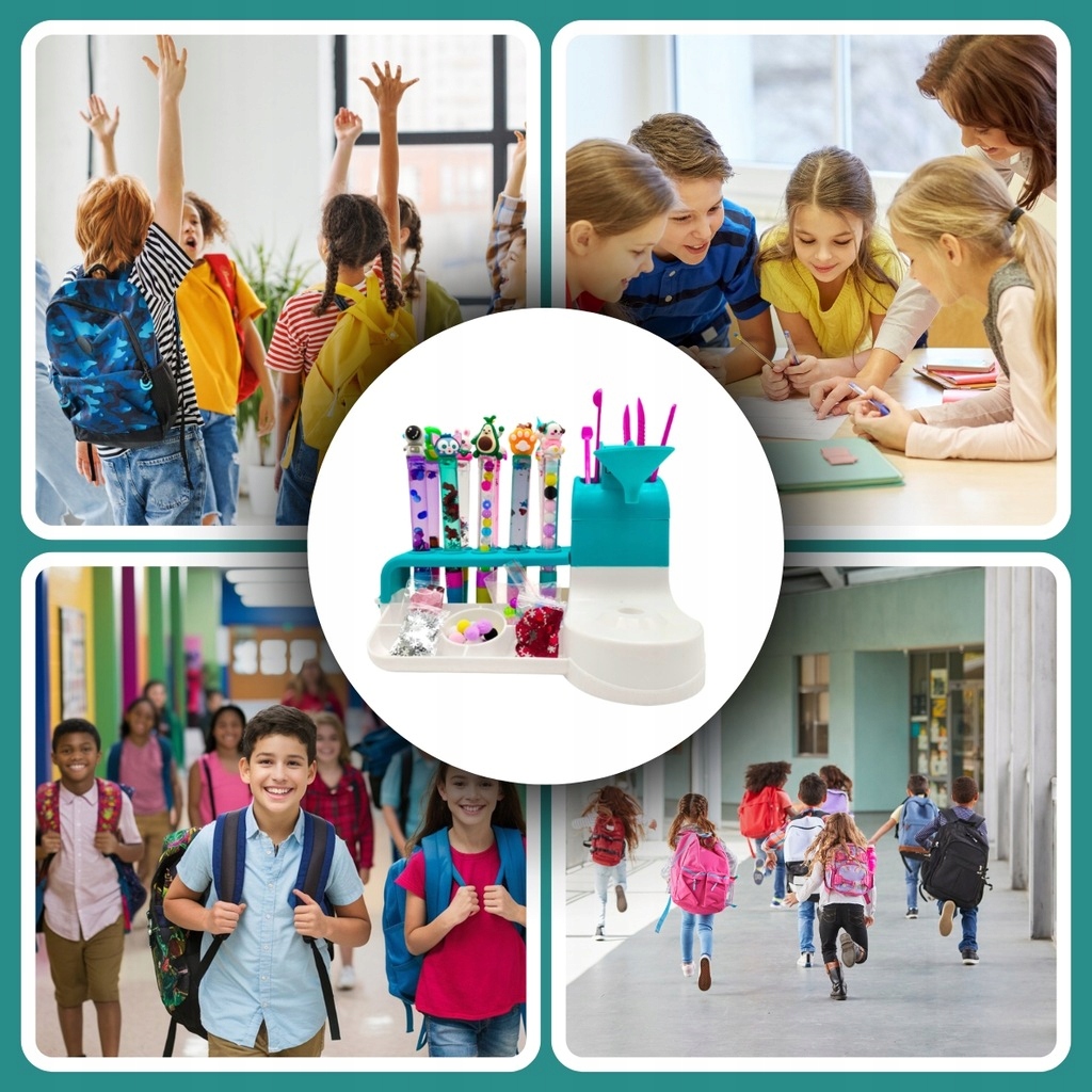 TOVÁRNA NA PERA, VELKÝ KREATIVNÍ SET PRO DĚTI, DĚTSKÉ DOPLŇKY Kód výrobce Fabryka długopisów zabawka edukacyjna rozwój